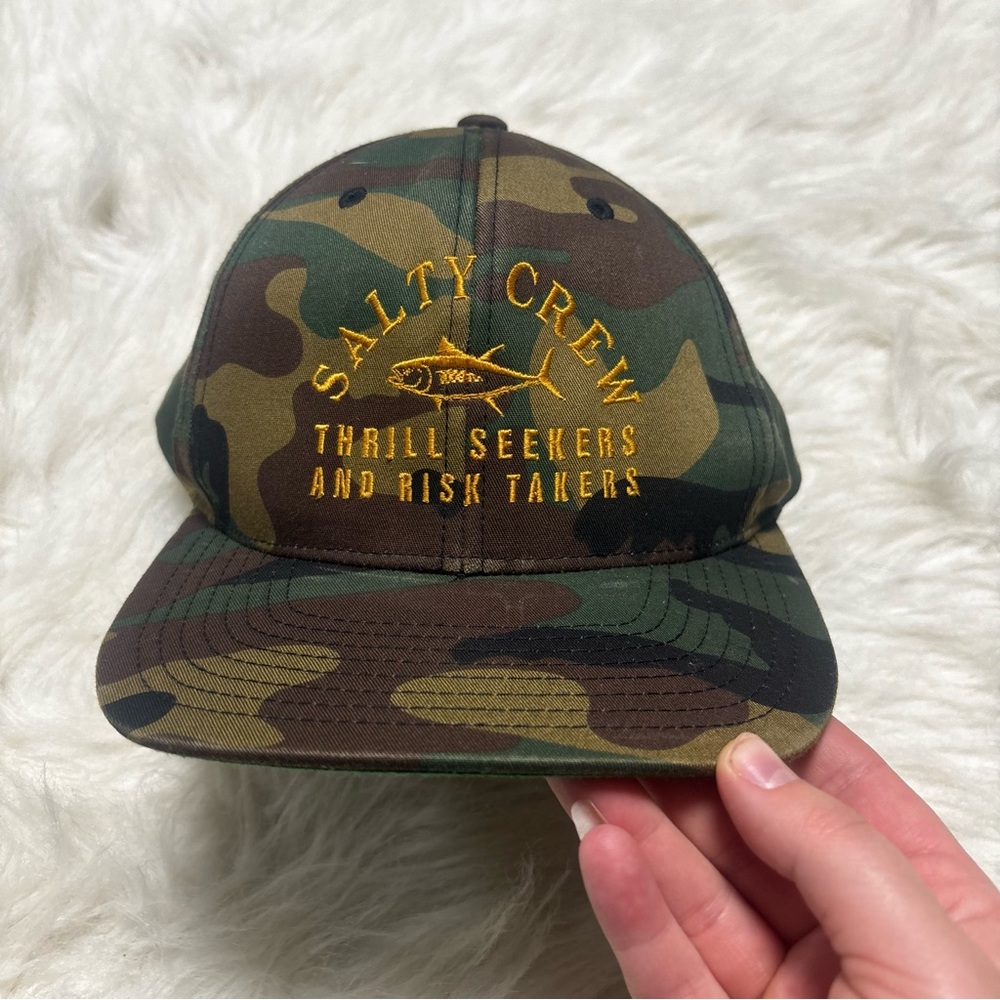 Salty Crew Camouflage Men’s SnapBack